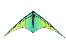 Jazz 2.0 Dual-line Sport Kite, Aurora, Ready to Fly with Flying Lines, Wrist Straps, Winder, Instructions and Storage Bag