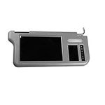 Xeodaun 7 Inch Car Sunvisor Interior Rear View Mirror Screen LCD Monitor DVD/VCD/AV/TV Player Rear Camera(Right) Sun Visor