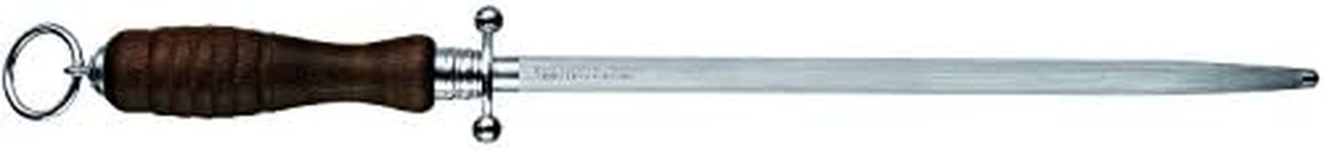 Victorinox Sharpening Steel Round Middle Fine Cut Sharpening Steel, Brown, 7.8330