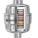 IONIX Shower Filter For Bathroom For Hard Water Problems | Water Softener For Home Reduces Dry Itchy Skin | Dandruff | Eczema And Dramatically Improves The Condition Of Your Skin, Hair And Nails