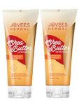 Jovees Herbal Shea Butter Moisturiser | With Shea Butter & Fruit Extracts | Reduces Skin Inflammation & Restores Hydration | For Normal & Dry Skin 100g Pack of 2