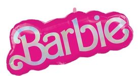 Amscan 4626201 - Malibu Beach Barbie Pink Foil SuperShape Balloon - 32"