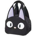 Kiki's Delivery Service Mini Die Cut Black Lunch Bag with Zip Closure - Jiji