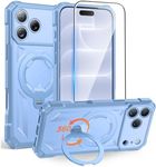 FNTCASE for iPhone 18 Pro/iPhone 17 Pro Case with 360 Spin Magnetic Stand