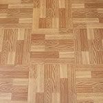 Self Adhesive Floor Planks Tile Vinyl Flooring Peel and Stick Square Wood Effect Floor Tile for Kitchen Living Room Bathroom 30X30cm 10pcs