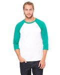 Bella + Canvas - Unisex Three-Quarter Sleeve Baseball Tee - 3200