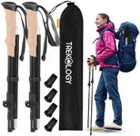 TREKOLOGY Trekking Poles – Adjustab