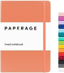 PAPERAGE Lined Journal Notebook, (C