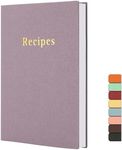 Recipe Book Recipe Book To Write in Your Own Recipes With 62 Blank Recipe Book Pages (purple)