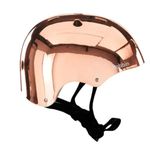 Bobbin Bike Helmet Lightweight Bicycle Helmet Adult Ladies Mens Kids Boys and Girls Cycle Helmet Safety Mirror Mirror 11 Vents with Adjustable Strap (S/M, Rose Gold)