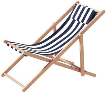 ARTISS Gardeon Outdoor Furniture Sun Lounge Beach Chairs Deck Chair Folding Wooden Patio