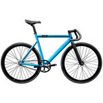 State Bicycle Black Label 6061 Aluminum Fixed Gear Bike, Laguna Blue, 62 cm