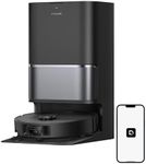 DREAME L40 Ultra Gen 2 Robot Vacuum and Mop with 25,000Pa Suction, Extendable Side Brush and Mop, All-in-One Self-Emptying & Cleaning Dock, Voice & App Control, Black