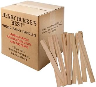 Henry Bukke's Best 12-Inch Paint Stir Sticks, Bulk 1000 Ct