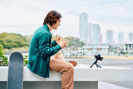 Sony ZV-1 II Vlog Camera – Black Compact 4K Digital Camera