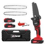 NAWIN MINI Cordless Chainsaw Sat (6-inch w/ 2.0Ah Battery)