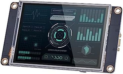 Nextion 2.8″ HMI Display Enhanced Series NX3224K028 Resistive LCD-TFT Touch Screen 320 * 240, Nextion Display with RTC Function and 8 Digital GPIOs, Suitable for IoT Smart Device, Vehicle HMI, etc.