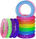 Mosquito Repellent Bracelet, LYUNIT 12 Packs Mosquito Bands, 100% Natural Deet Free Insect Repellent Bands, Anti Insects,Bugs and Midge, Long-Lasting Waterproof, Safe Pest Control for Kids and Adults