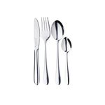 MasterClass Kids' Cutlery Set, Stainless Steel, 4-Piece, Silver