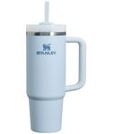 Stanley Quencher H2.0 FlowState Stainless Steel Vacuum Insulated Tumbler with Lid and Straw for Water, Iced Tea or Coffee, Smoothie and More, Glacier, 30 OZ / 1.18 L