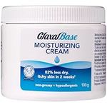 Glaxal Base Moisturizing Cream for relief from Itchy, Dry Skin, Hypoallergenic & Paraben-Free, 100g