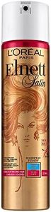 L’Oréal Paris Elnett Satin Strong Hold Hairspray for Colored Hair, Brushable Finish, 250 ML