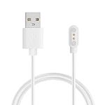 kwmobile USB Cable Charger Compatible with Blackview X1 (Number B00101) / X2 Smartwatch Cable - Charging Cord for Smart Watch - White