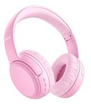 Nabevi Kids Bluetooth Headphones, Kids Headphones Wireless, 85/93dB Volume Limit, Stereo Sound, Type-C, AUX 3.5mm Cable, Over-Ear Childrens Headphones with Microphone for Tablet/Phone/School/Travel