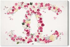 The Oliver Gal Artist Co. Floral and Botanical Wall Art Canvas Prints 'Dreaming of Classic Beauty' Florals, Pink/White, 24 in x 16 in