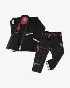 Gameness Male Jiu Jitsu Pearl Gi 2.0 | BJJ Gi Black A6