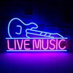 Horseneon Guitar Neon Signs for Wal