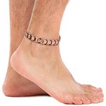 MagnetRX® Copper Magnetic Anklet for Men – Effective Magnetic Copper Anklets with 48 Magnets – Ultra Strength Copper Ankle Bracelet for Men