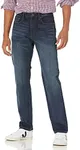 Amazon Essentials Men's Athletic-Fit Stretch Jean, Dark Wash, 34W x 32L