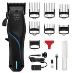 Wahl Vapor Lithium Clipper Kit, Adjustable Bald Fade, High-Speed Brushless Motor, 32 Teeth Blade, Long-Life Cordless Battery, Zero-Gap Adjustable, Adaptive Speed Control, Lightweight
