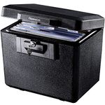 SentrySafe Fireproof Safe Box with Key Lock, Safe for Files and Documents, 0.61 Cubic Feet, 13.6 x 15.3 x 12.1 inches, 1170