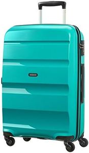 American Tourister Bon Air Spinner Suitcase 66 cm, 57.5 L, Turquoise (Deep Turquoise)