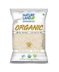 Natureland Organics Sorghum / Jowar Flour 500 Gm - Organic Flours