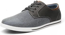 Bruno Marc Mens Oxfords Sneakers Casual Dress Shoes, Grey - 12 (RIVERA-01)