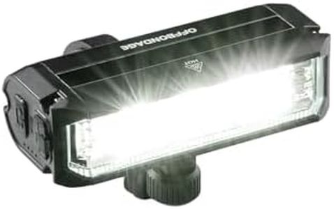 OFFBONDAGE Bike Light Bar for Ebike, 900 Lumens Rechargeable Front Light with 2000mAh Battery, IPX5 Waterproof, 5 Modes Bicycle Headlight for Commuting, Night Riding, Cycling