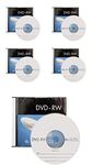 Premium Brand DVD-RW 4.7 GB Speed of 4X (Pack of 5)