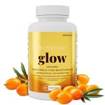 Intimae - Glow Sea Buckthorn Oil - Omega 7 for Skin Rejuvenation & Intimate Care - Radiant Revitalizes Hair & Nails, Essential Fatty Acid Supplement for Dryness - Vaginal & Feminine Moisturizer - 60 Soft Gels