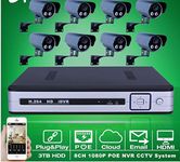 GOWE 8CH NVR Surveillance Kit Onvif