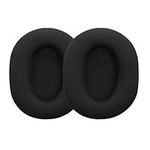 kwmobile 2x Earpad Compatible with Razer BlackShark V2 Pro (2023) - Replacement Foam Earpad Cushions for Headphones - Black