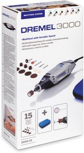Dremel 3000 Rotary Tool Kit – Variable Speed Multi-Use Tool Set