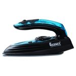 Warmex 1100W Portable Travel Mini Steam Iron for Clothes with Foladable Handle, Horizontal & Vertical Steaming Press | 2 Steam Setting Wet And Dry with 2 Diffrent 100V-127V & 220V-240V | 2Yr Warranty