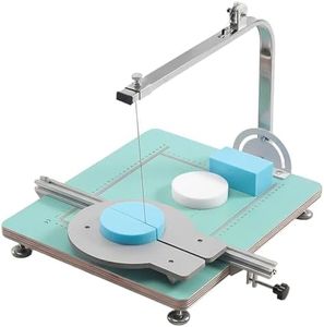 72W Hot Wire Foam Cutter Table – Adjustable Temperature 32–572°F, 360° Cutting Bracket, 15.4" x 12.9" Workboard – DIY Styrofoam Cutter Tool for Sculpting, Carving, Foam Board & Crafts