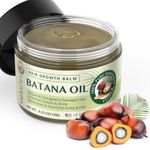 Raw Batana Oil for Hair care: Dr. Sebi Batana Oil from Honduras Unrefined Hair Mask for Stronger, Thicker, Longer Hair