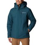 Columbia Men's Element Blocker Interchange Jacket, 3 In 1 Interchange Winter Coat, Night Wave, Size S