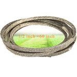 Make with Kevlar Lawn Mower Belt 1/2" X60" for AYP Husqvarna John Deere 539103241 M88184 M77988 M155343 7540644 MTD Cub Cadet 754-0497 954-0497