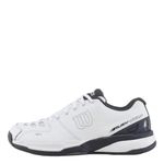 Wilson Unisex Rush Comp Ltr Tennis Shoes, White White Grey, 6 UK